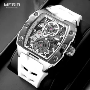 RM Automatic, Silicone with Tonneau Hollowed-out Dial