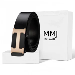 H Buckle Designer Belt