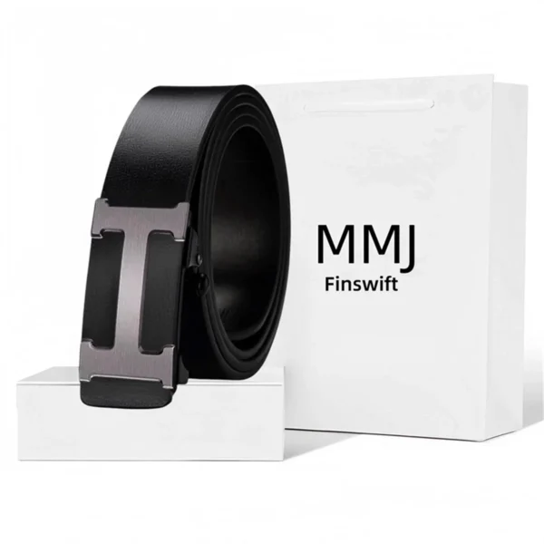 H Buckle Designer Belt - Image 5
