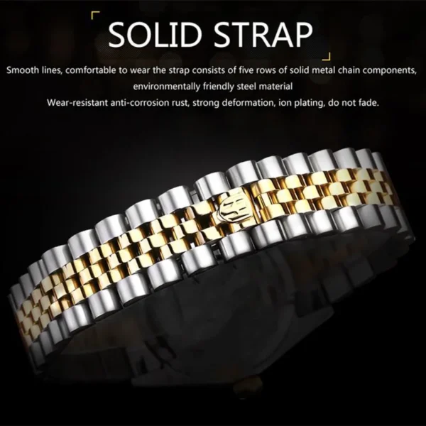 Day-Date Gold & Stainless Steel Quartz - Image 6
