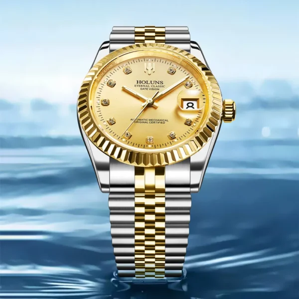 Day-Date Gold & Stainless Steel Automatic Mechanical - Image 2