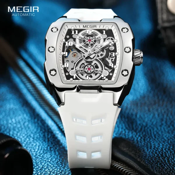 RM Automatic, Silicone with Tonneau Hollowed-out Dial - Image 2